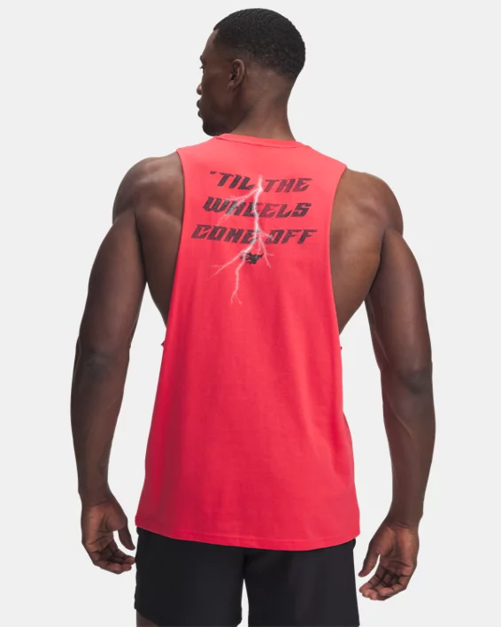 Under Armour Camiseta de tirantes Project Rock para hombre   Los más vendidos