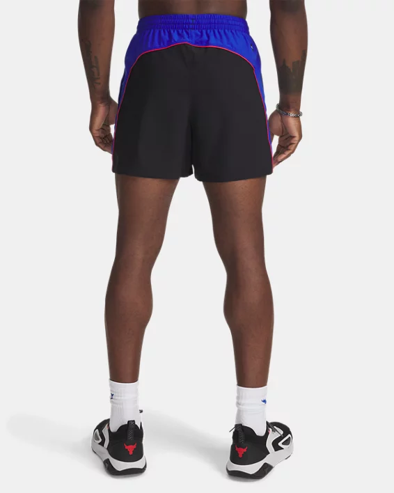 Under Armour Pantalón corto Project Rock Woven Colorblock para hombre   Envío gratis