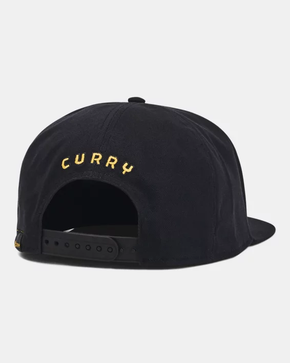 Under Armour Gorra con cierre a presión Curry Flat Brim para hombre   Grandes descuentos