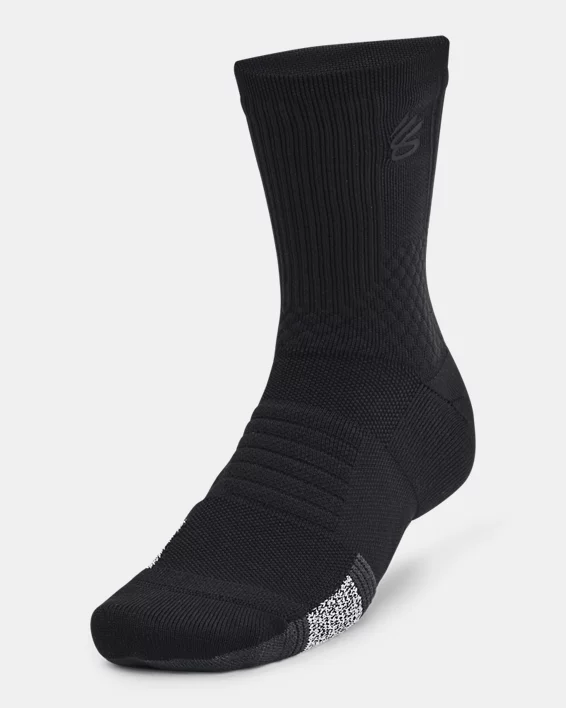 Under Armour Calcetines Curry ArmourDry™ Playmaker Mid-Crew unisex   Liquidación
