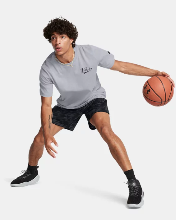 Under Armour Camiseta Curry Verbiage Heavyweight para hombre   2025