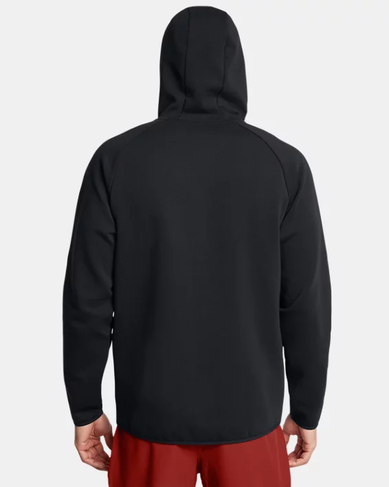 Under Armour Sudadera con capucha y cremallera completa UA Unstoppable Fleece para hombre   Rebajas top