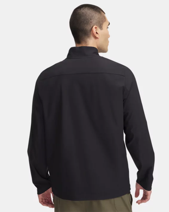 Under Armour Sudadera con cremallera completa sin capucha UA Unstoppable para hombre   Último día