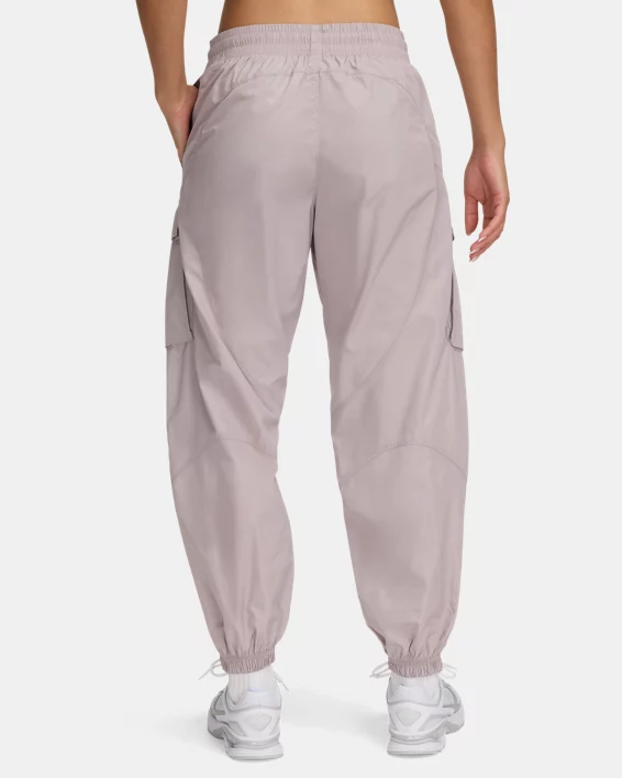 Under Armour Pantalón UA Unstoppable Woven Sheen Cargo para mujer   Ahorra y exporta