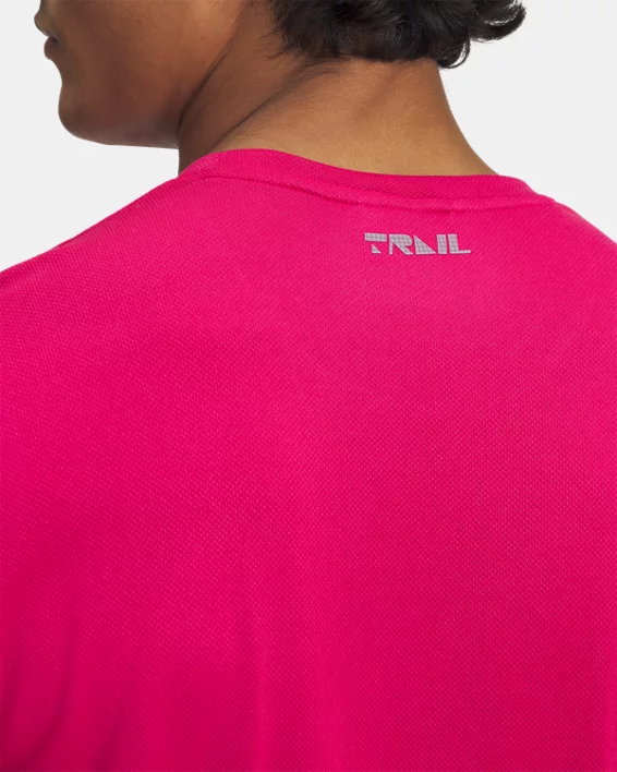 Under Armour Camiseta de manga corta UA Trail Run para hombre   Oferta exclusiva