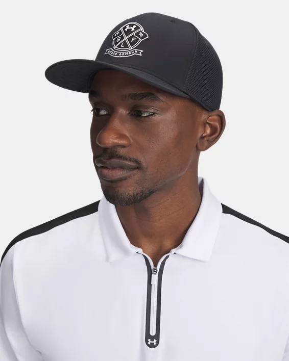 Under Armour Gorra elástica UA Iso-Chill Drive Low para hombre   Últimos 3 días