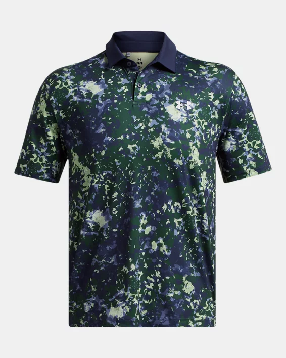 Under Armour Polo estampado UA Tee To Green para hombre   Descuento por venta flash