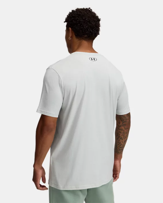 Under Armour Camiseta de manga corta UA Strip Logo para hombre   Grandes ahorros