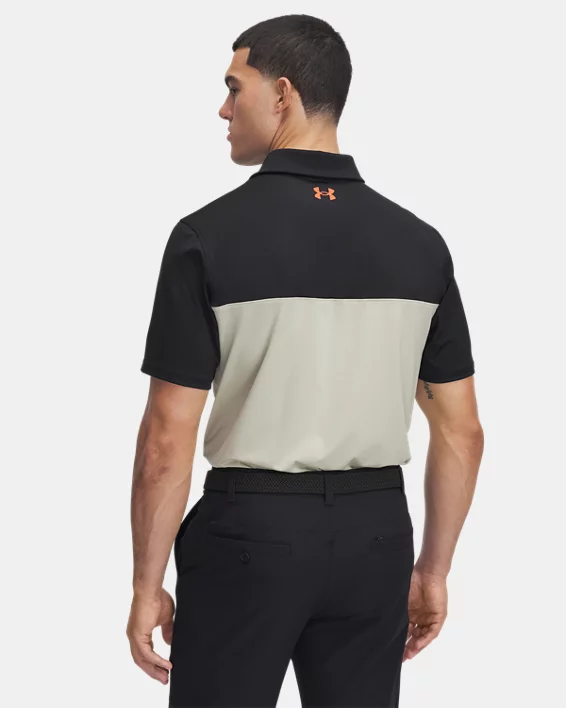 Under Armour Polo UA Tee To Green Color Block para hombre   2025