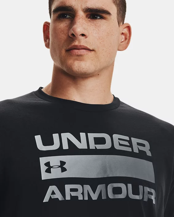 Under Armour Camiseta de manga corta UA Team Issue Wordmark para hombre   Gran oferta