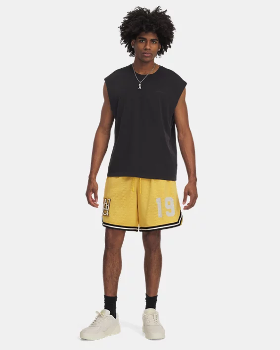 Under Armour Pantalón corto UA Courtside Hoops para hombre   Mejor oferta