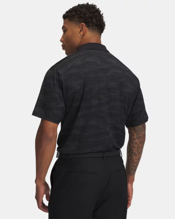Under Armour Polo con estampado UA Drive Chill para hombre   Oferta especial