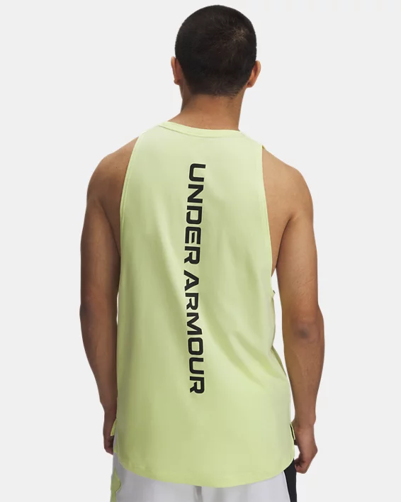 Under Armour Camiseta sin mangas UA Zone para hombre   Últimos 2 días