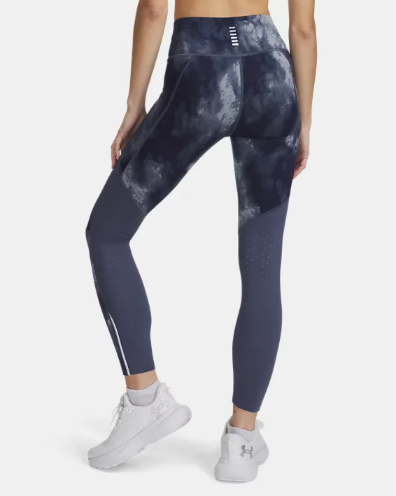 Under Armour Mallas tobilleras con estampado UA Launch para mujer   Grandes descuentos