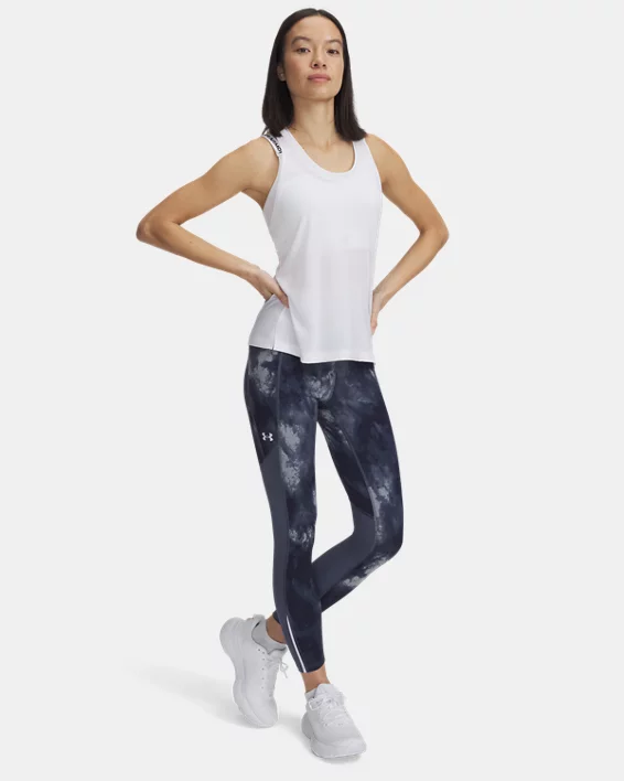 Under Armour Mallas tobilleras con estampado UA Launch para mujer   Grandes descuentos
