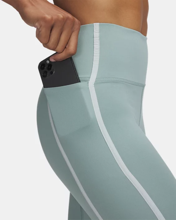 Under Armour Leggings tobilleros con ribete UA Meridian para mujer   Liquidación