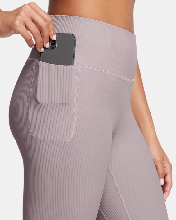 Under Armour Leggings tobilleros UA Meridian Rib para mujer   Ofertas especiales