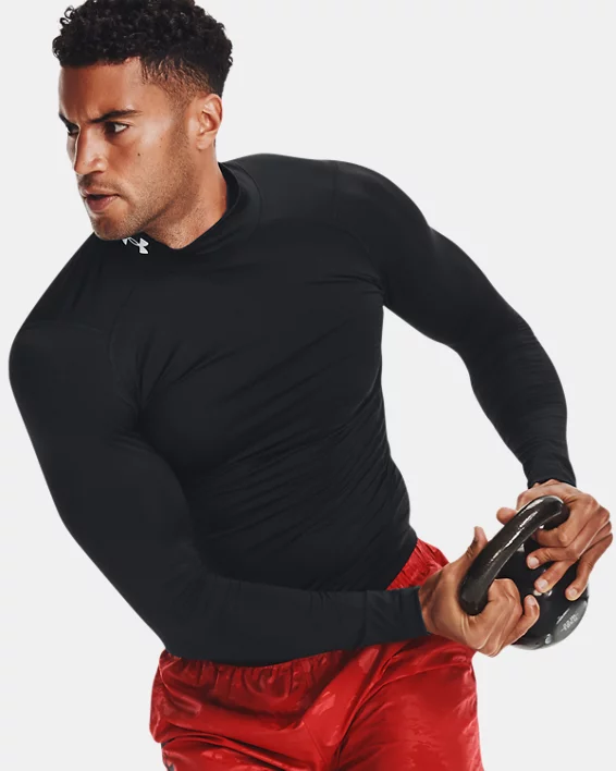 Under Armour Camiseta de manga larga HeatGear® Mock para hombre   Liquidación
