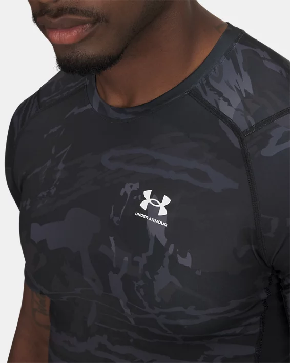 Under Armour Camiseta de manga corta estampada HeatGear® para hombre   Rebajas online