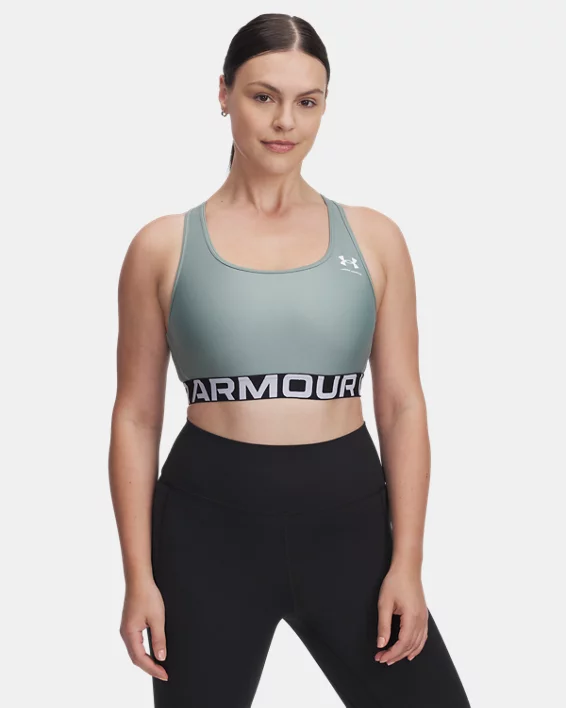 Under Armour Sujetador deportivo HeatGear® Armour Mid Branded para mujer   Envío gratis
