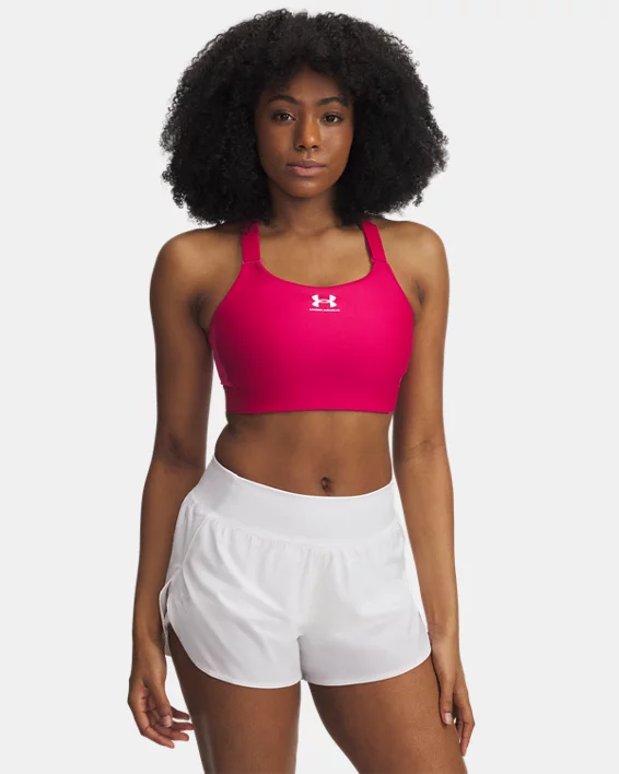 Under Armour Sujetador deportivo de sujeción alta HeatGear® Armour para mujer   Últimos 2 días