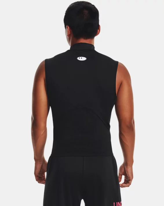 Under Armour Camiseta de cuello cerrado sin mangas HeatGear® para hombre   Último día