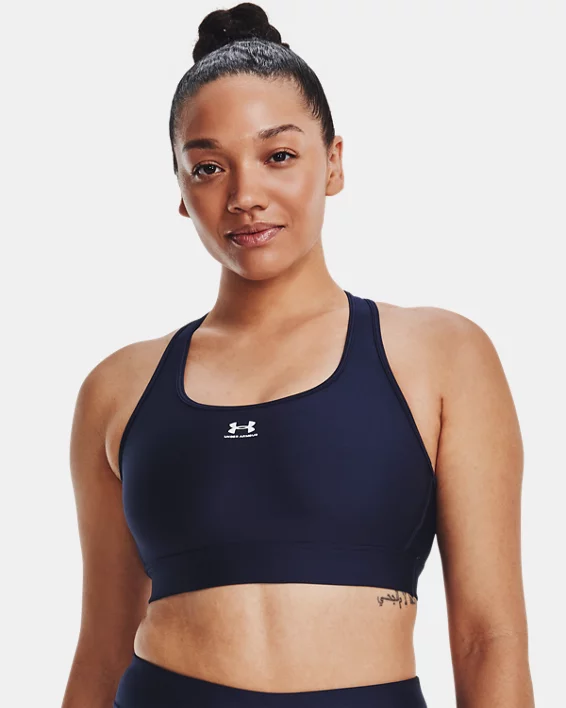 Under Armour Sujetador deportivo sin relleno HeatGear® Mid para mujer   Solo hoy