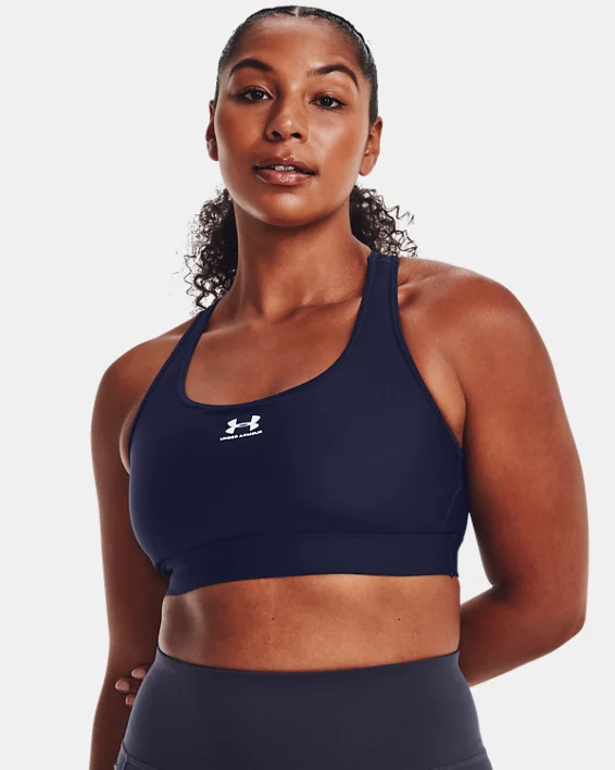 Under Armour Sujetador deportivo sin relleno HeatGear® Mid para mujer   Solo hoy