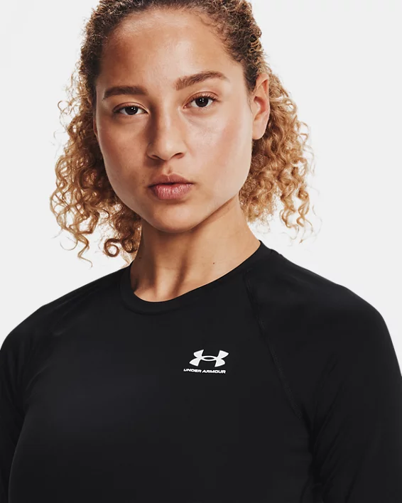 Under Armour Camiseta de manga larga de compresión HeatGear® para mujer   Tienda de fábrica