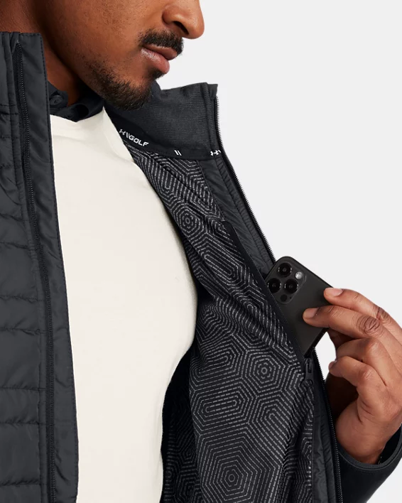 Under Armour Chaqueta con aislamiento UA Drive Pro para hombre   Rebajas de fin de temporada