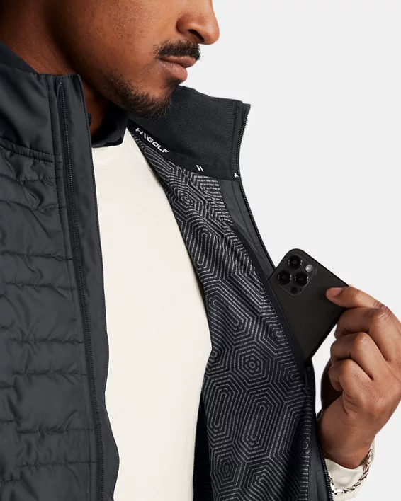 Under Armour Chaleco con aislamiento UA Drive Pro para hombre   Gran oferta