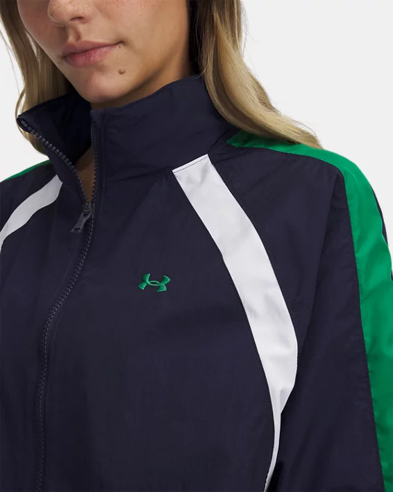 Under Armour Chaqueta deportiva UA Icon Crinkle para mujer   Últimos 3 días