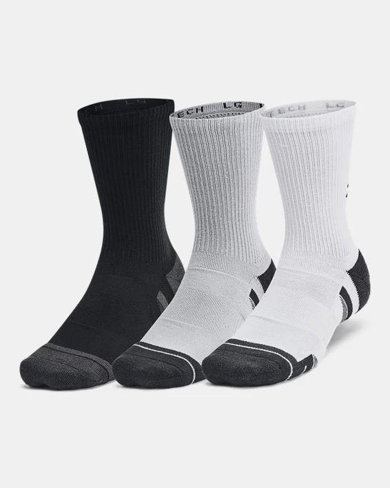 Under Armour Calcetines largos UA Performance Tech unisex - Paquete de 6  
