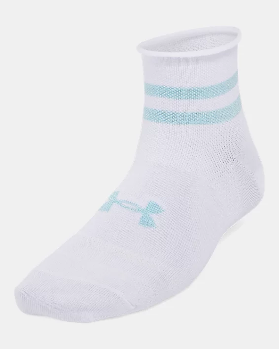 Under Armour Calcetines UA Essential Quarter para mujer - Paquete de 3   Descuento