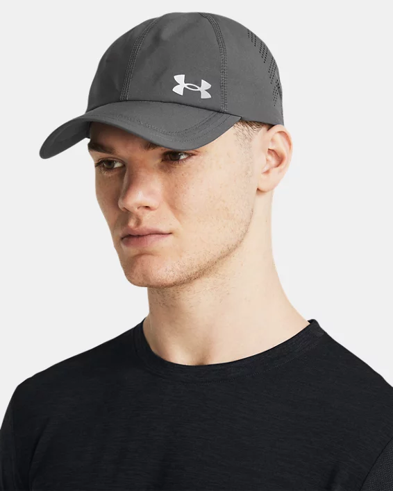 Under Armour Gorra ajustable UA Launch para hombre   Oferta especial