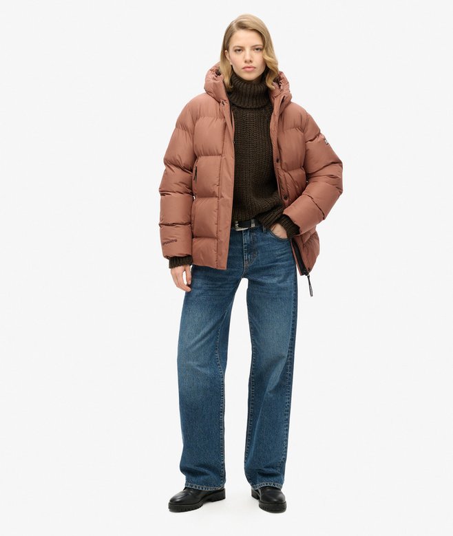 superdry Chaqueta acolchada con capucha Sports Grandes descuentos