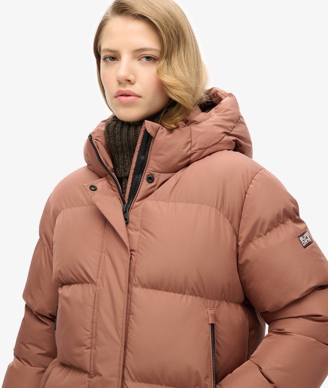 superdry Chaqueta acolchada con capucha Sports Grandes descuentos