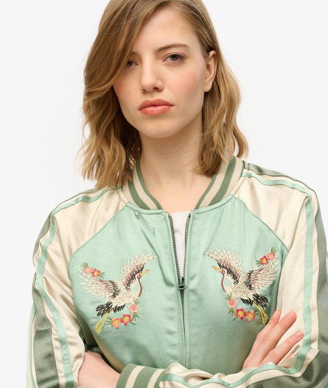 superdry Cazadora bómber con bordado de Suikajan Envío internacional gratuito