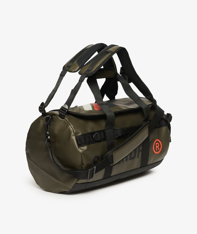 superdry Bolsa cilíndrica de lona Rebajas de fin de temporada