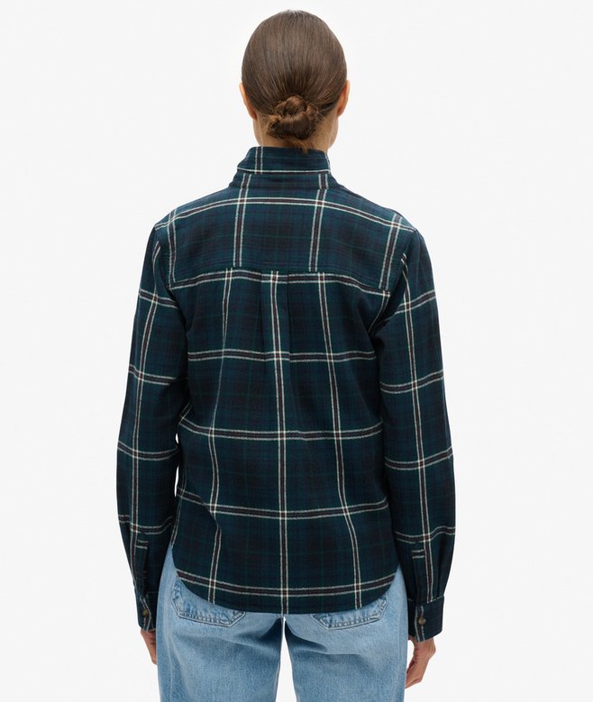 superdry Camisa de leñador de franela a cuadros Outlet online