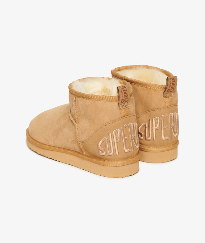 superdry Minibotas de ante con borreguillo En oferta