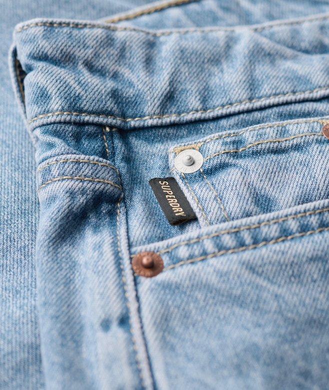 superdry Vaqueros de talle medio y pernera recta Mejor oferta