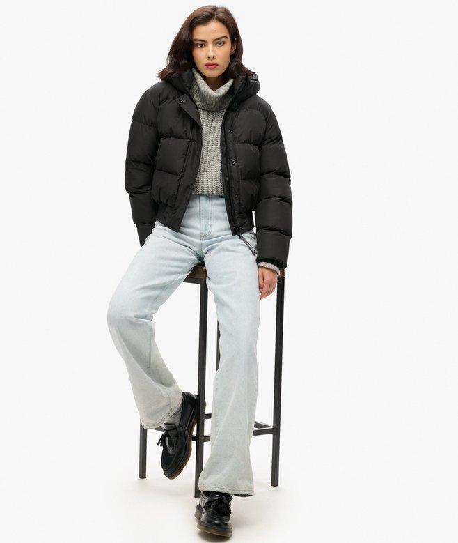 superdry Cazadora bómber acolchada con capucha Sports Rebajas top