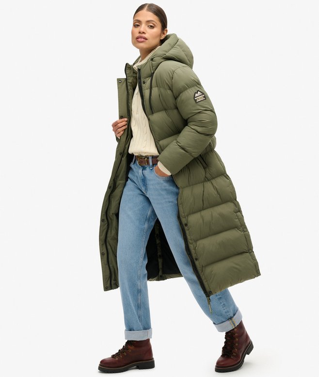 superdry Abrigo largo acolchado Rip-Stop Últimos 3 días
