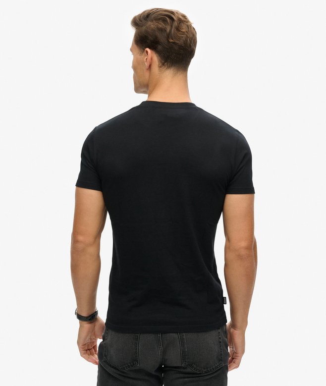superdry Camiseta de algodón orgánico con logotipo Essential Últimos 2 días