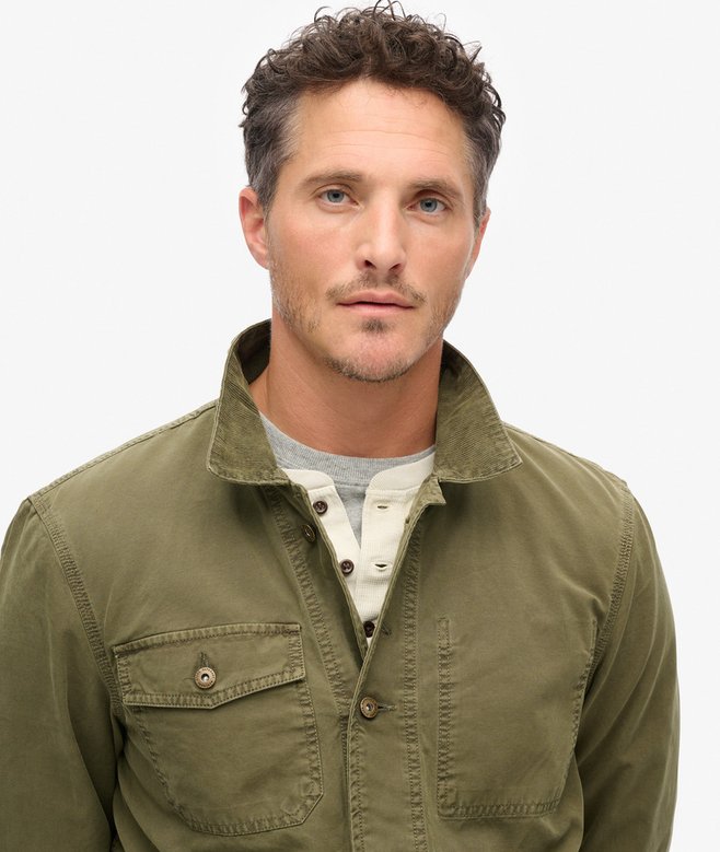 superdry Chaqueta de trabajo de algodón Merchant Store Último día