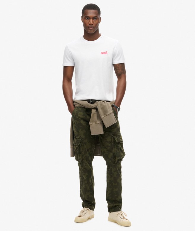 superdry Camiseta de algodón orgánico con logotipo Essential Precio de fábrica