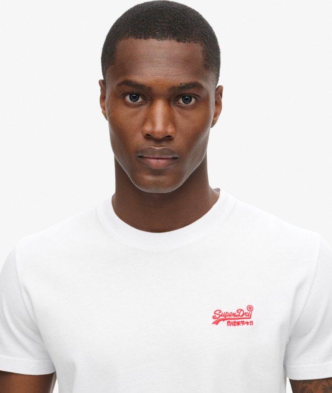 superdry Camiseta de algodón orgánico con logotipo Essential Precio de fábrica