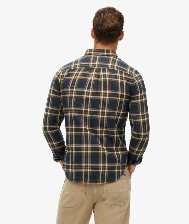 superdry Camisa de algodón orgánico a cuadros vintage Promoción por tiempo limitado