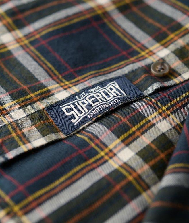 superdry Camisa de algodón orgánico a cuadros vintage Promoción por tiempo limitado